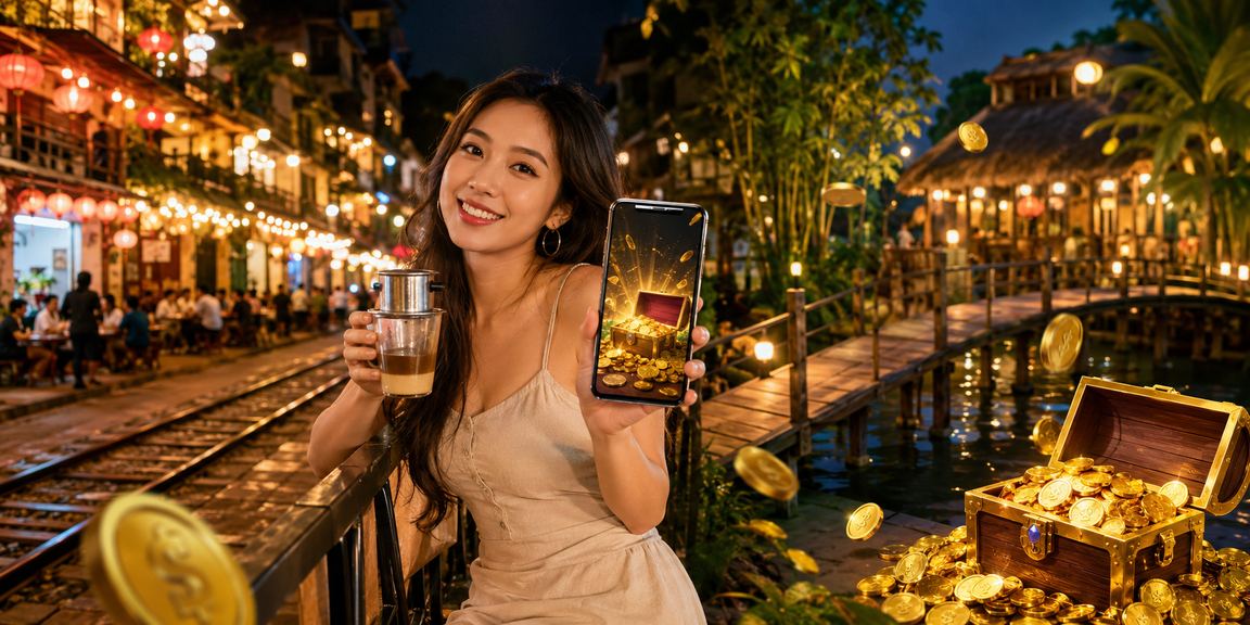 Người dùng Hà Nội đăng nhập tài khoản cá cược bên tách cà phê